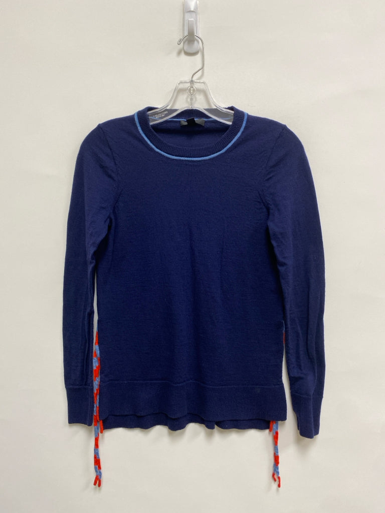 J Crew Size S Navy Merino Ladies Sweater