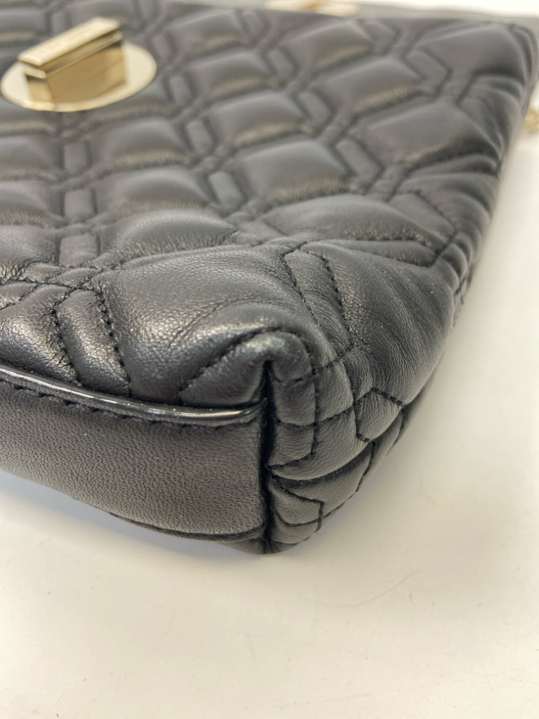 Kate Spade Black Quilted Handbag