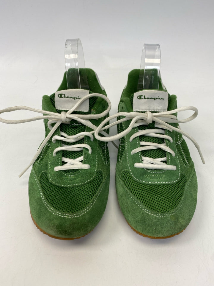 Champion Size 9.5 Green White Lace-Up Men&