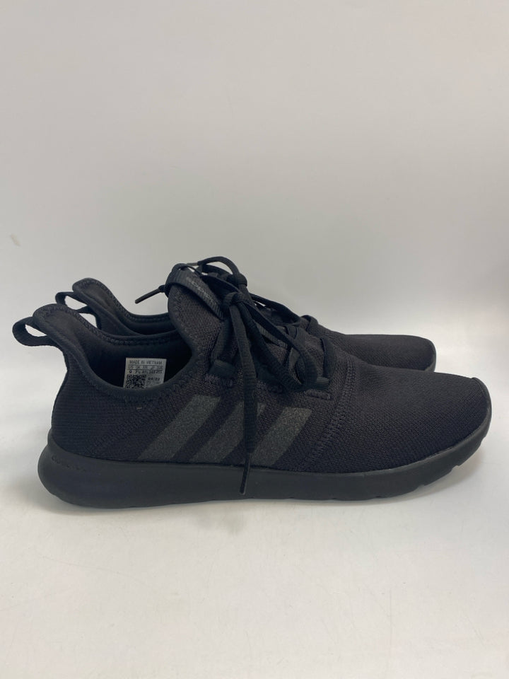 Adidas  Size 9 Black Lace-up Sneakers