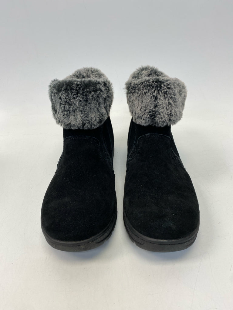 US Shoe Size 9 Black Side Zipper Boots