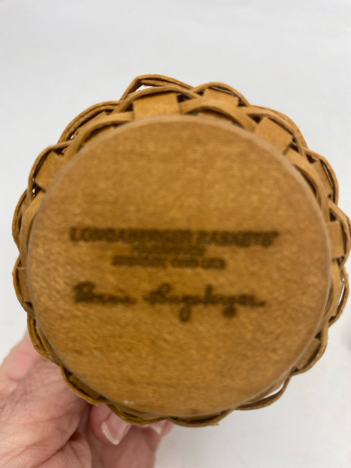 NWOT Longaberger Collector Club May Series Daffodil  Basket