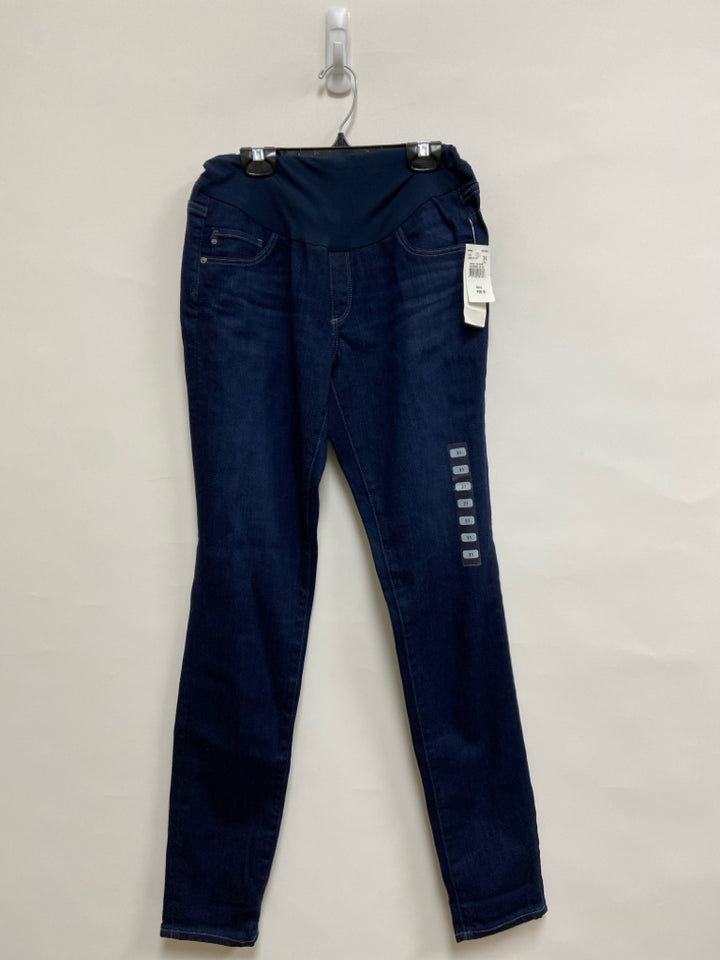 NWT Adriano Goldschmied Size 31 Dark Denim Maternity Pants