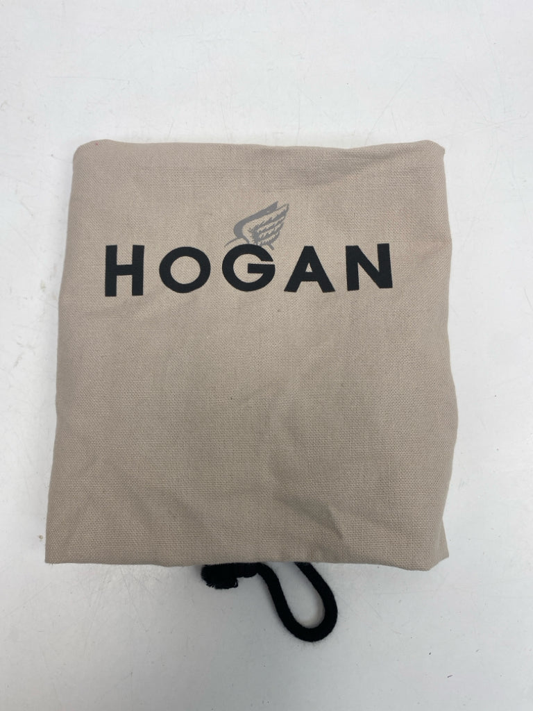 Hogan Dark Raspberry Leather Handbag