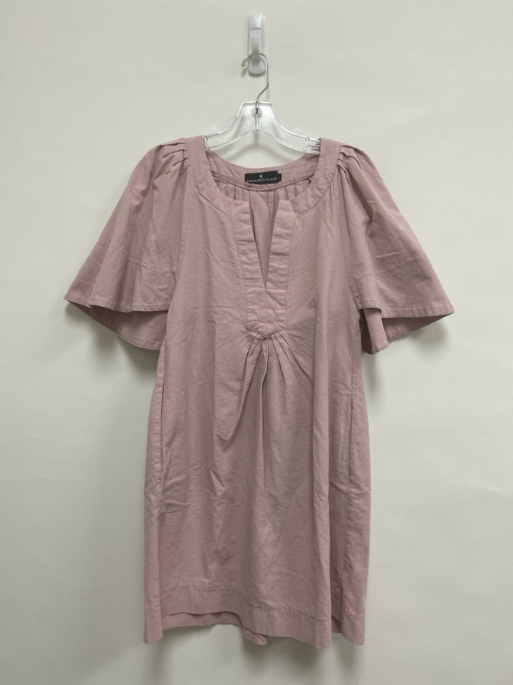 Pomander Place Size S Dusty Pink Pleated Ladies Dress