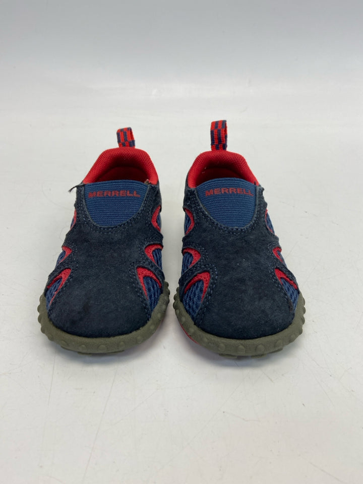 Merrell SIZE 5 Navy Red/Blue Boy&
