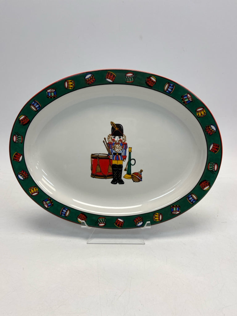 Bob Timberlake White Green Nutcracker Christmas