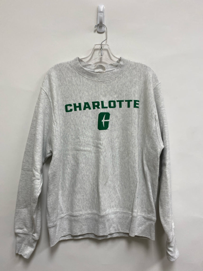 Champion Size M Gray Ladies Sweatshirt