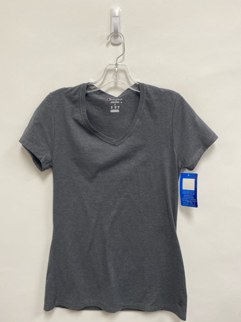 NWT Champion Size S Charcoal Short Sleeve Tee Ladies Top