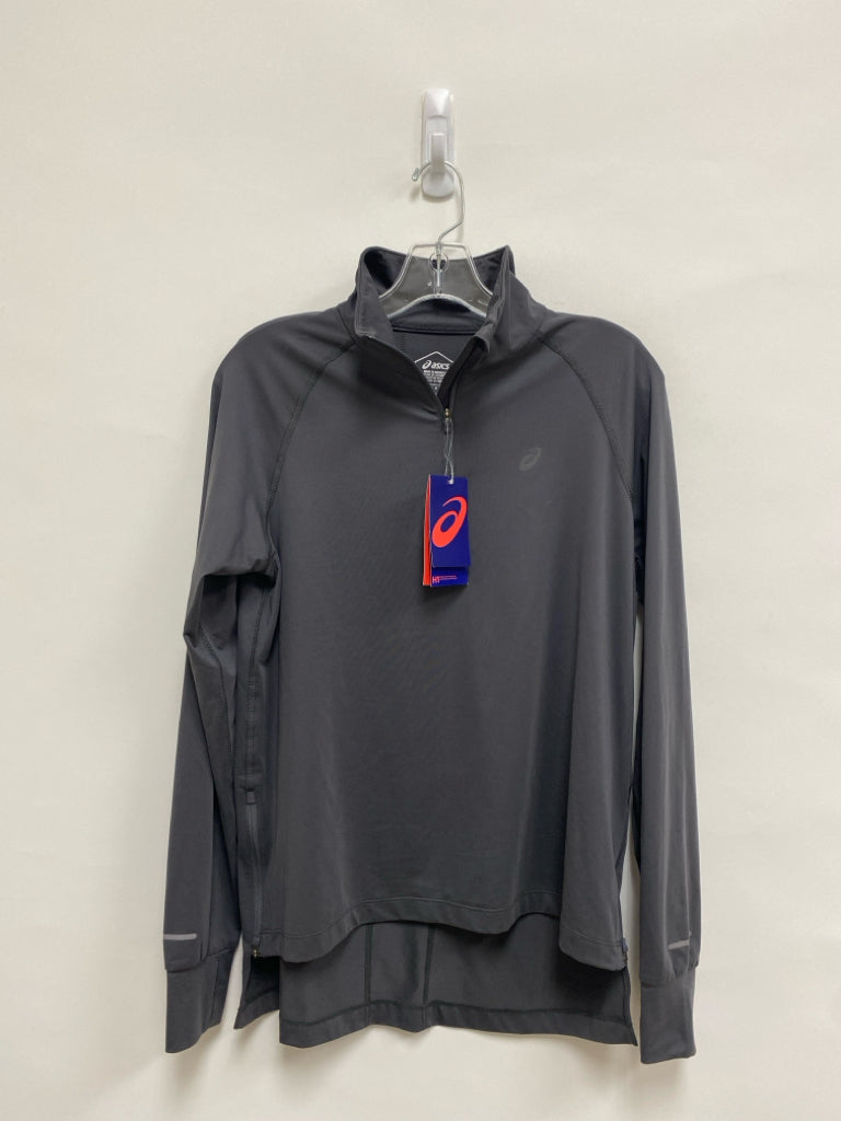 NWT Asics Size M Gray Pullover Athletic Top