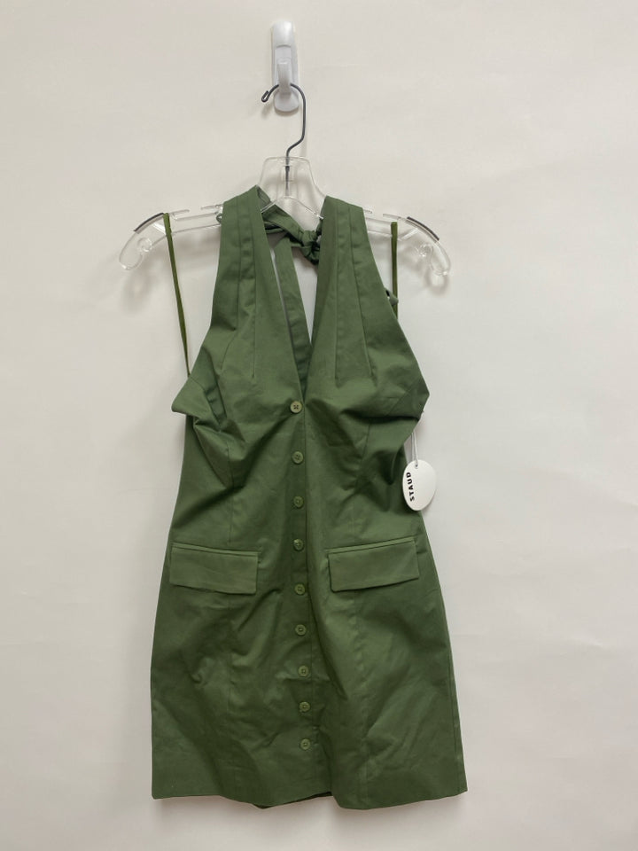 NWT Size 4 Green Halter Ladies Dress