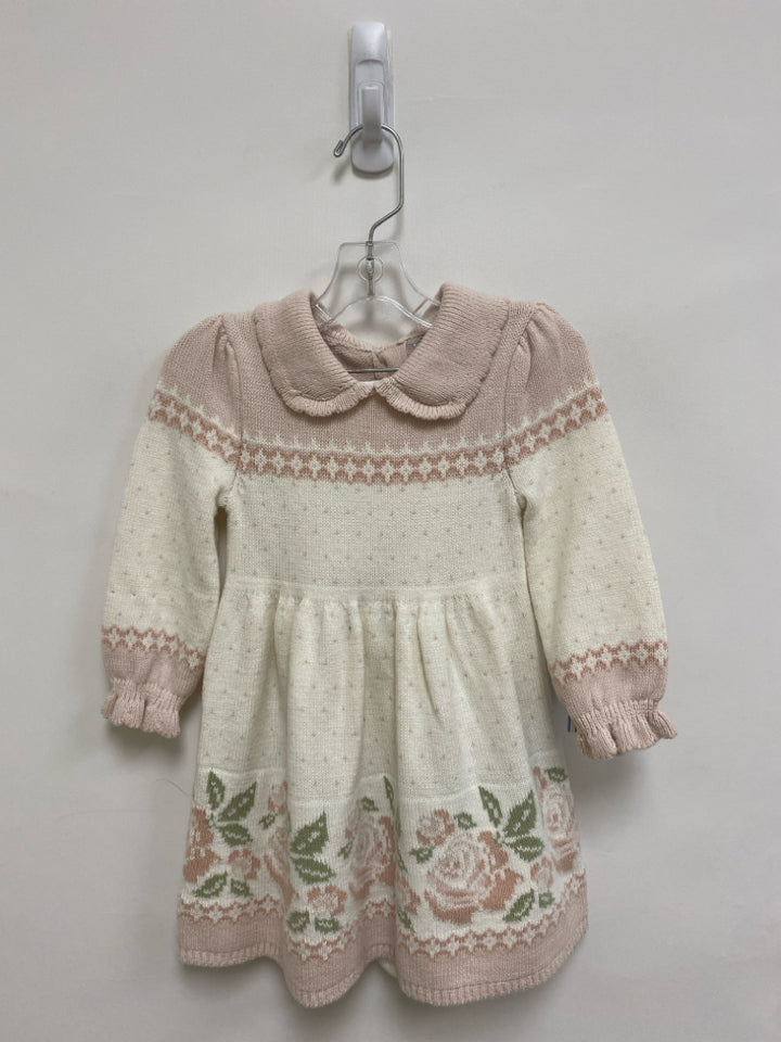 Cupcakes/Cashmere SIZE 18M White Dusty Pink Flowers Girl&