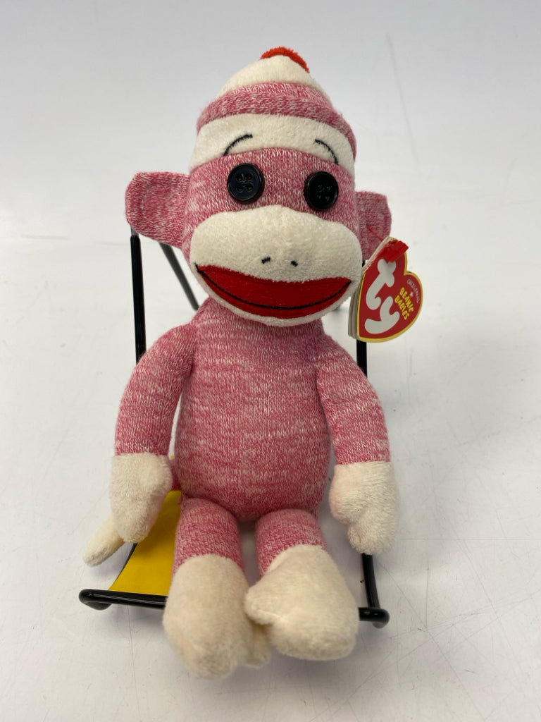 Ty Pink Cream Stuffed Animal