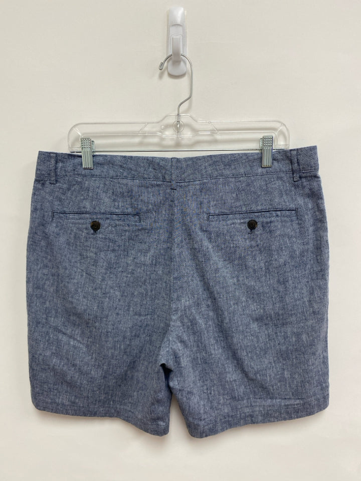 NWT Club Monaco Size 34 Navy/White Heather Linen Blend Men&