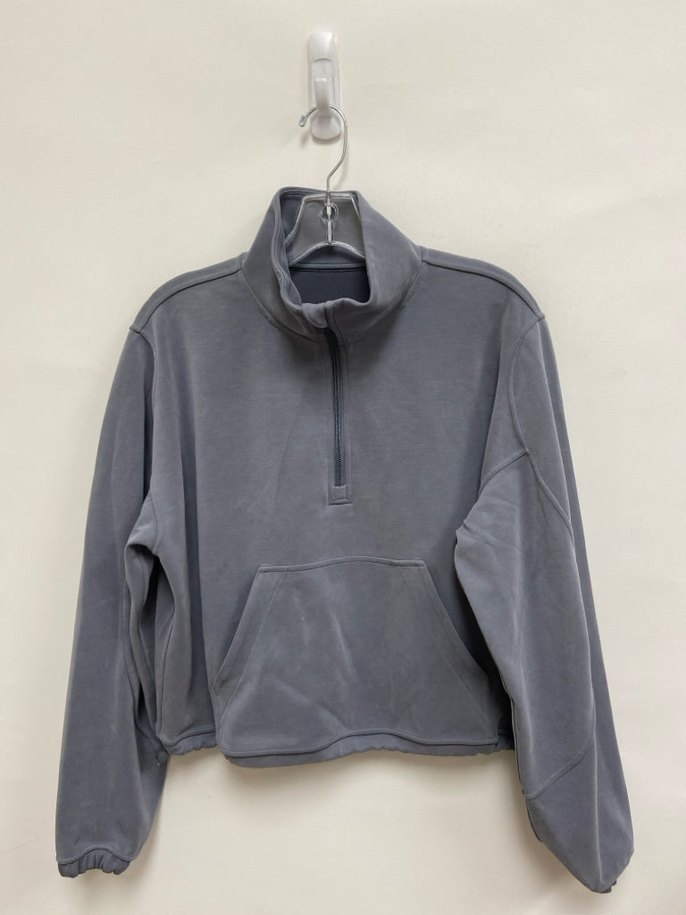 Lululemon Size 10 Gray Pullover Athletic Top