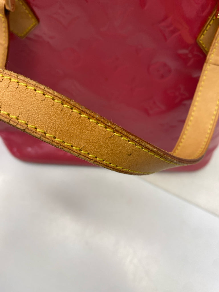 Louis Vuitton Pink Monogram Vernis Patent Tote LM1015
