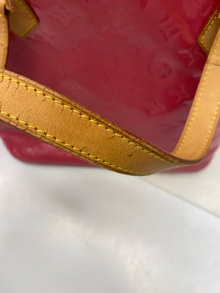 Louis Vuitton Pink Monogram Vernis Patent Tote LM1015