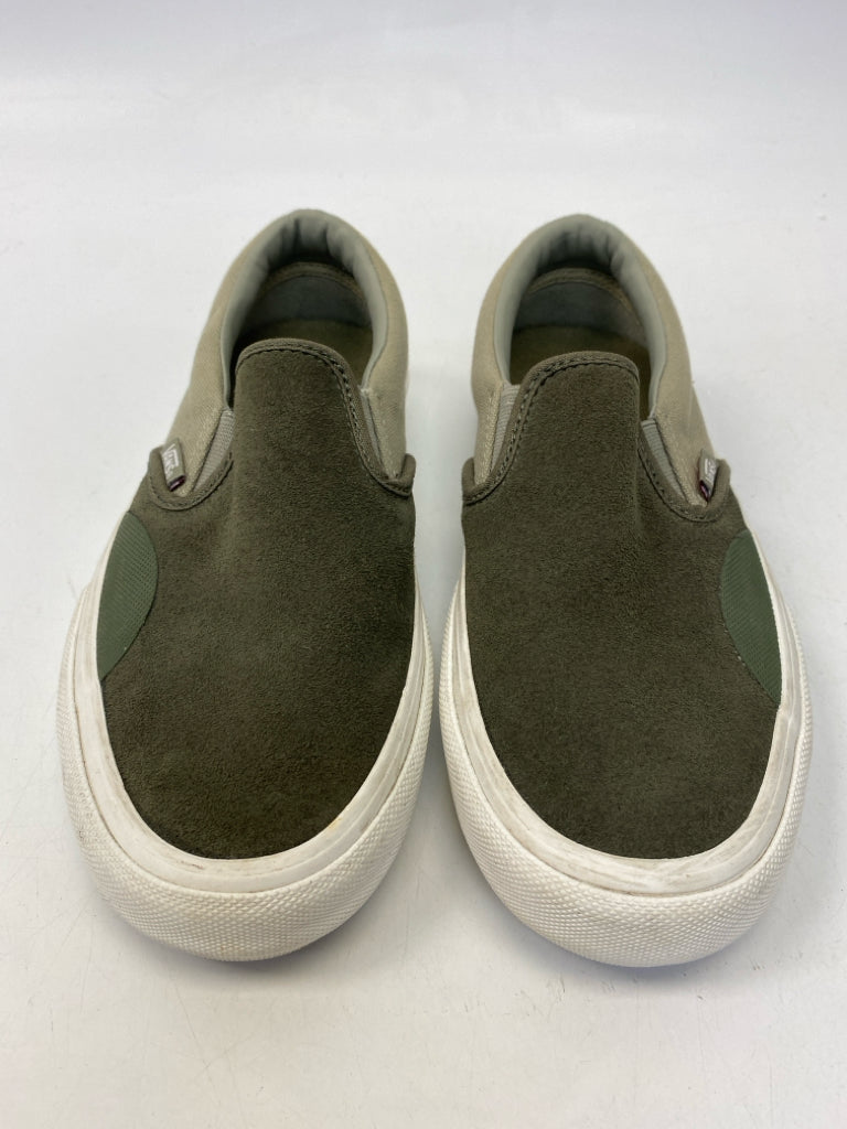 Vans SIZE 6.5 Olive Suede Boy&