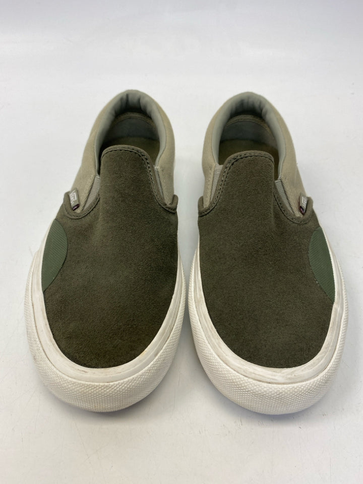 Vans SIZE 6.5 Olive Suede Boy&