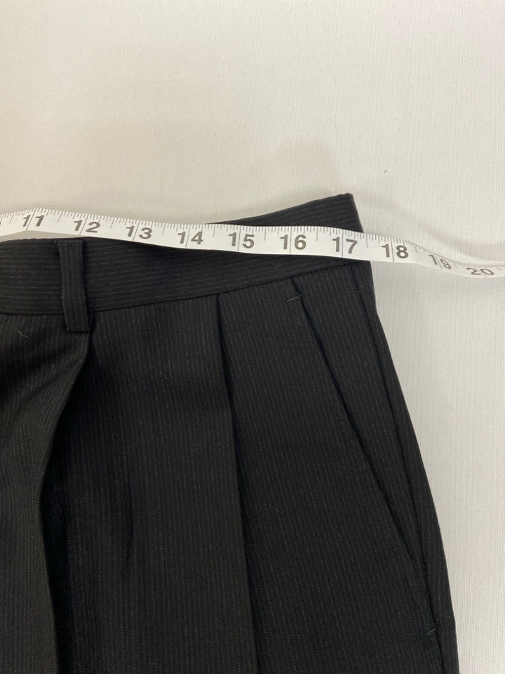 Burberry Size 42L Black Striped Wool Men&