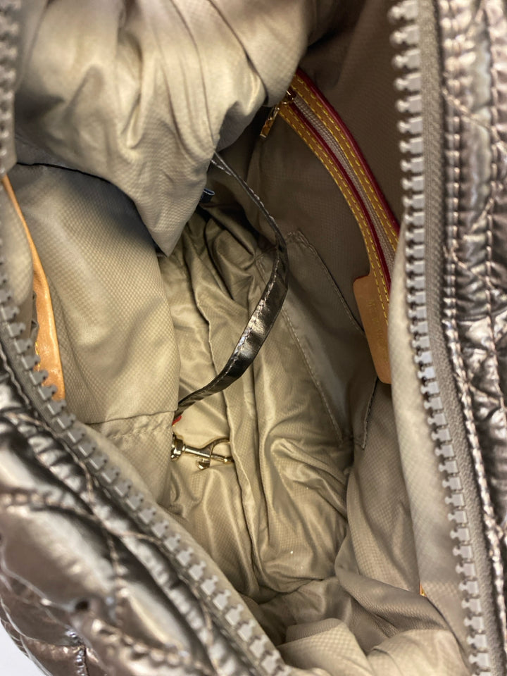 MZ Wallace Bronze Metallic Quilted Handbag