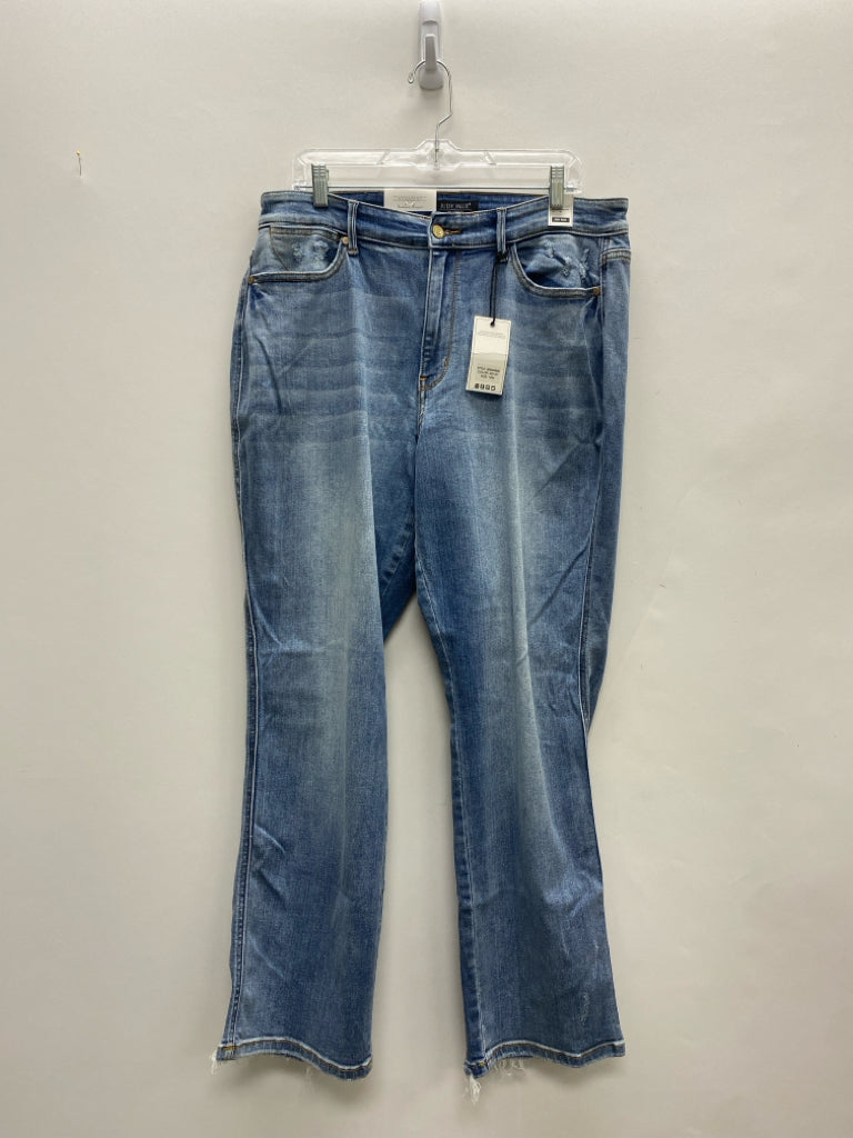 NWT Judy Blue Size 16W Faded Blue Plus Size Jeans