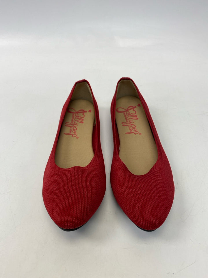 JellyPop  Size 8.5 Red Flats