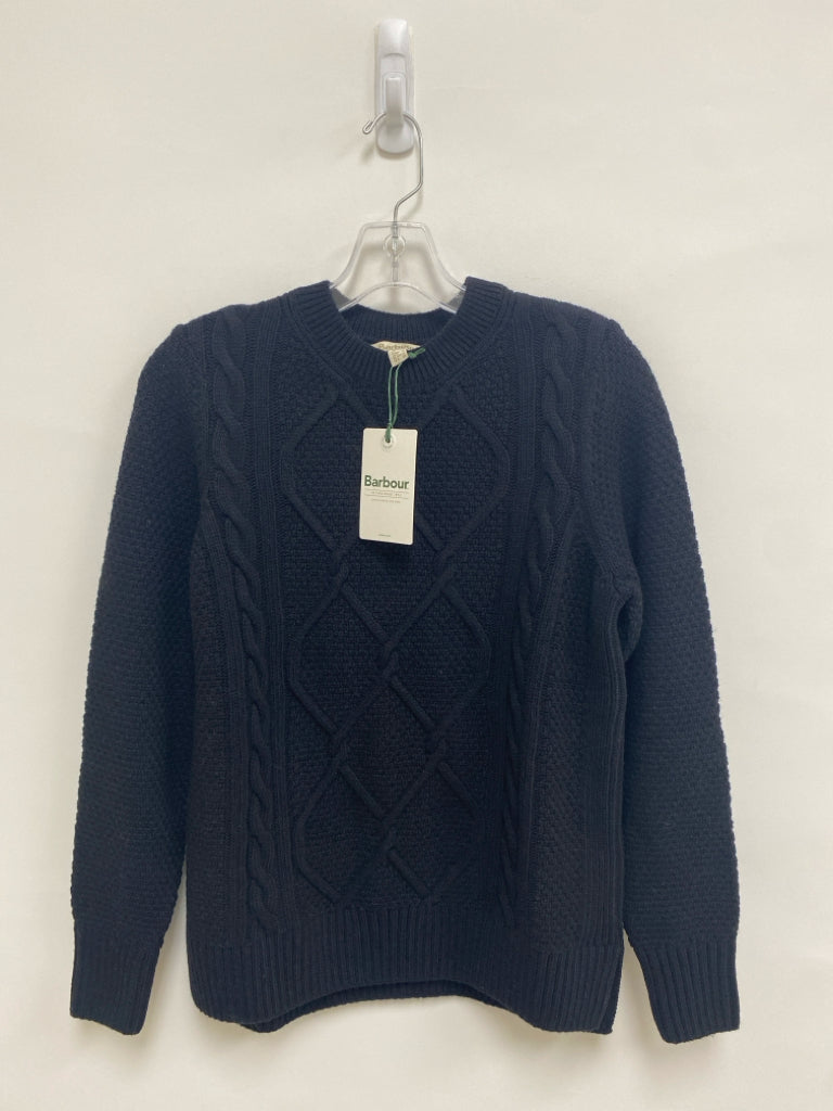NWT Barbour Size 4 Black Wool Blend Ladies Sweater