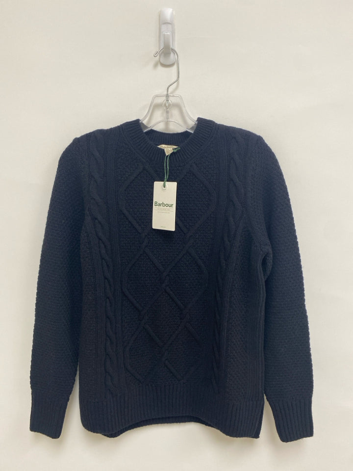 NWT Barbour Size 4 Black Wool Blend Ladies Sweater