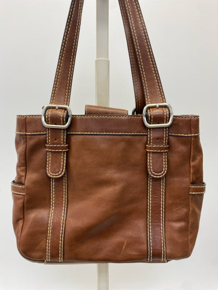 Fossil Dark Brown Handbag