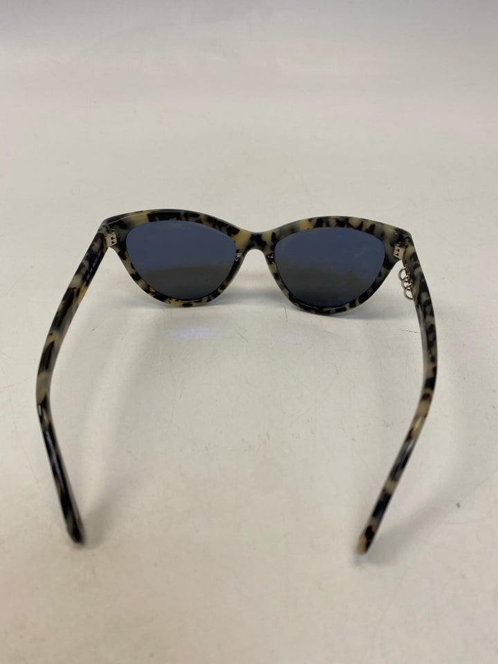 Kenzo Paris Gray Black Tortoise Shell Sunglasses