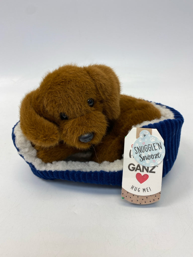 NWT Ganz Brown Navy Stuffed Animal