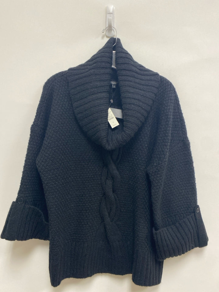 NWT Talbots Size M Black Cowl Neck Ladies Sweater