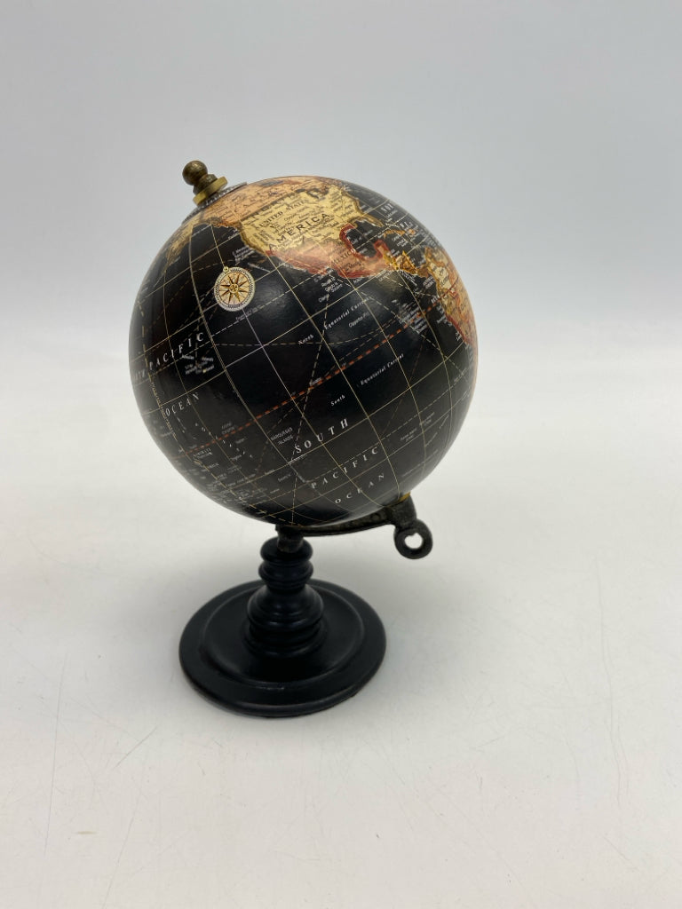 Brown/Gold Globe