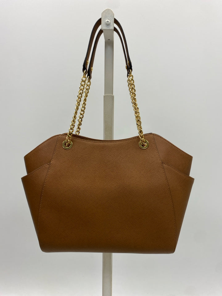 Michael Kors Brown Gold Accent(s) Handbag