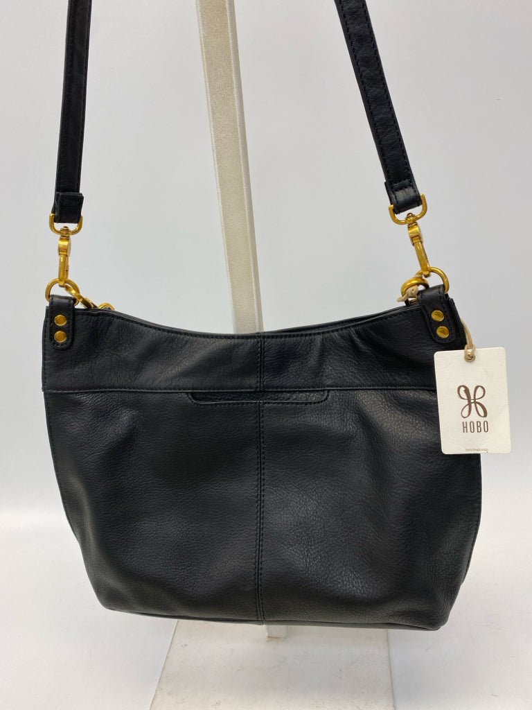 NWT Hobo Black Leather Handbag