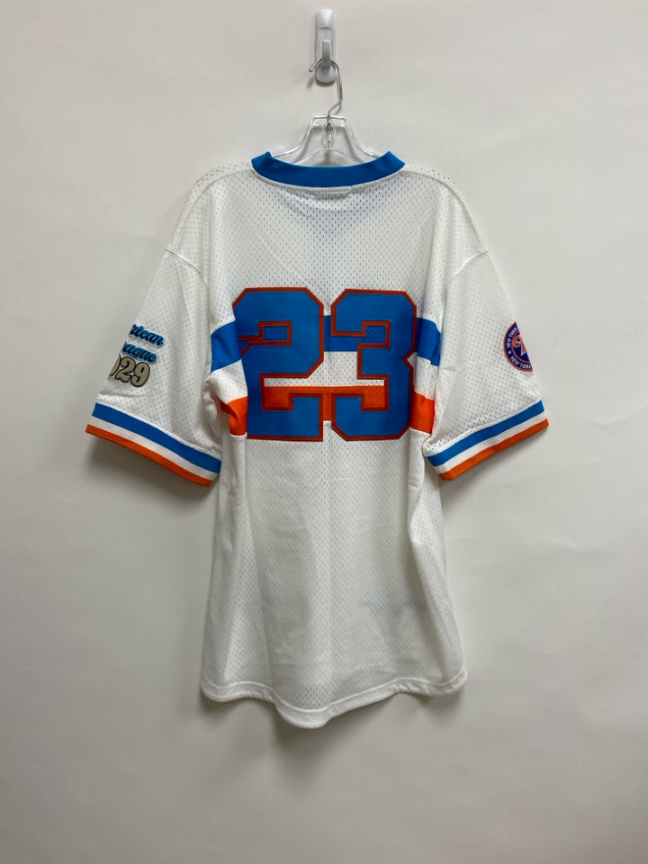 NWT Headgear Classics Size 2X White Blue/Orange Baseball Men&