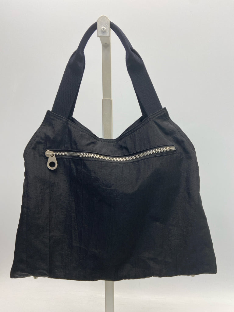 Baggallini Black Silver Accent(s) Nylon Tote Bag