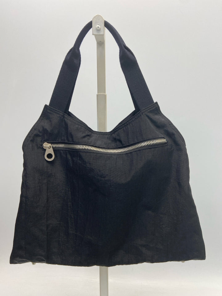 Baggallini Black Silver Accent(s) Nylon Tote Bag