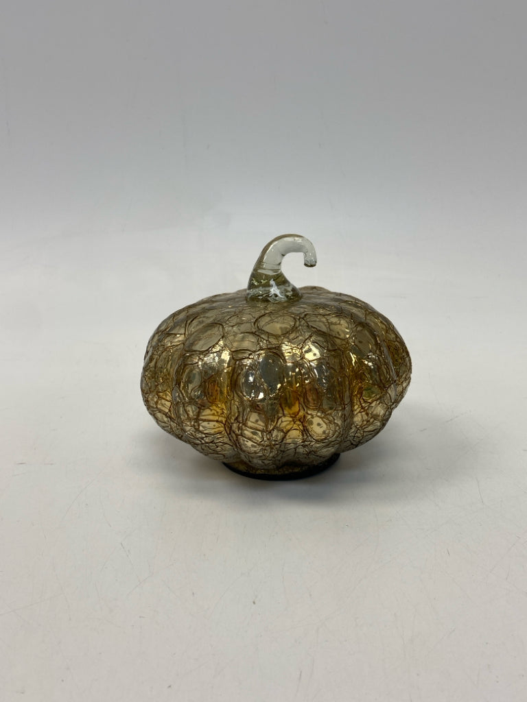 Gold Crackle Glass Fall