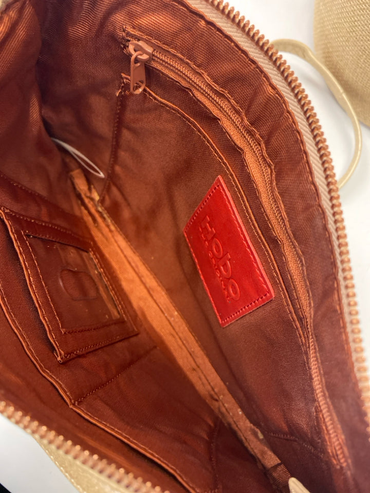 Hobo Gold Metallic Crossbody