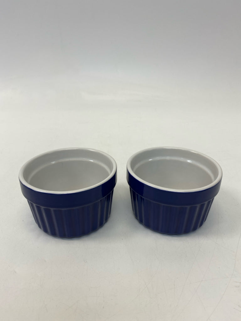Navy White Ridged Bowl(s)