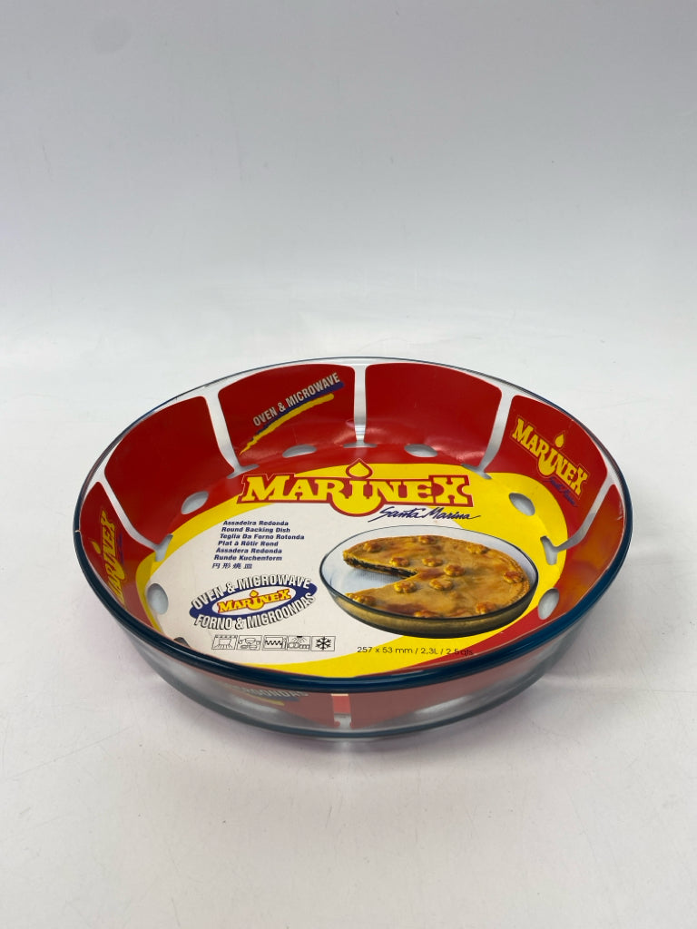 NEW Clear Glass Bakeware