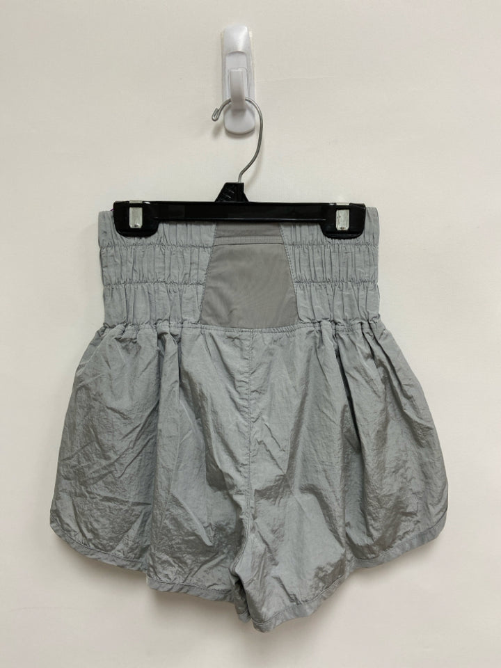 Free People Size XS Silver Pull-on Ladies Shorts