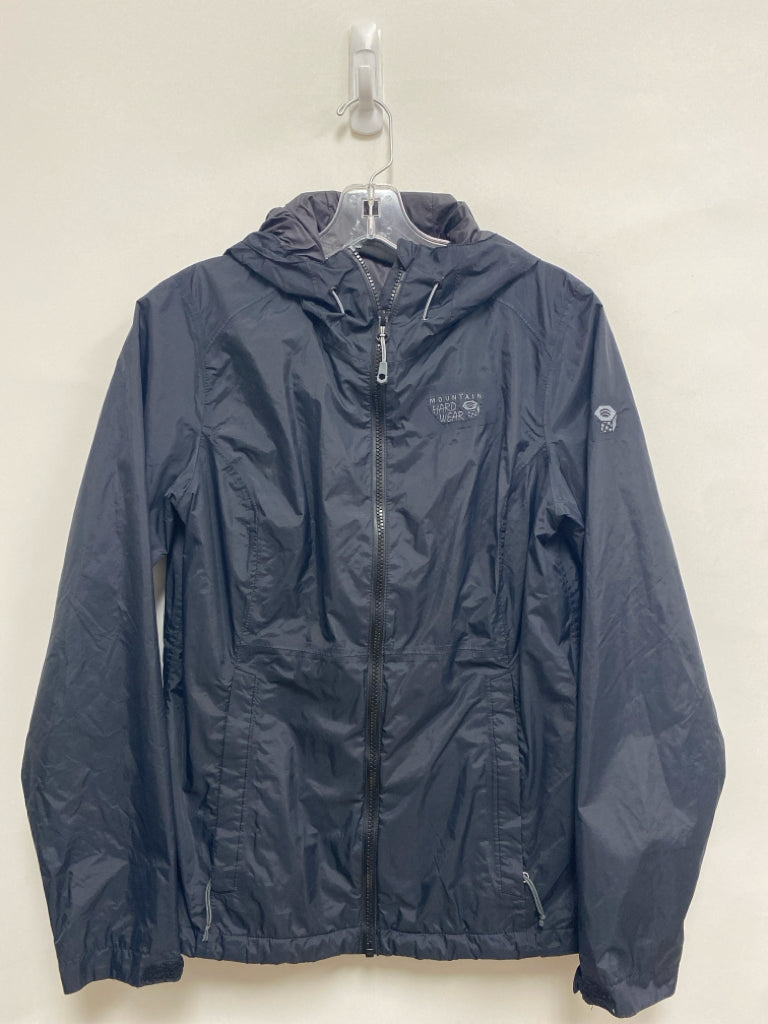 Mountain Hardwear Size S Black Hooded Zip Down Ladies Jacket