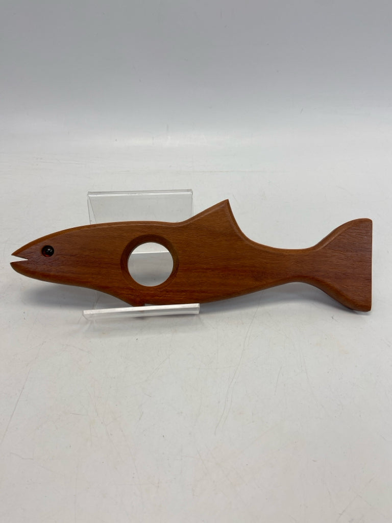 Natural Fish Wood Barware