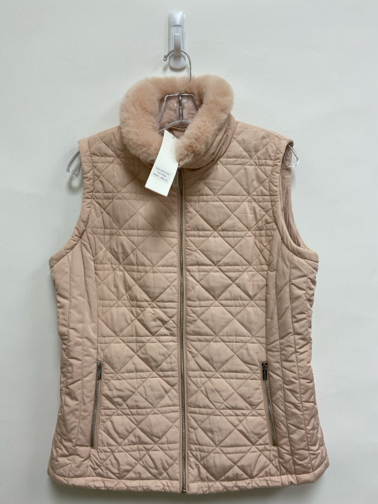 NWT Calvin Klein Size M Dusty Pink Quilted Ladies Vest