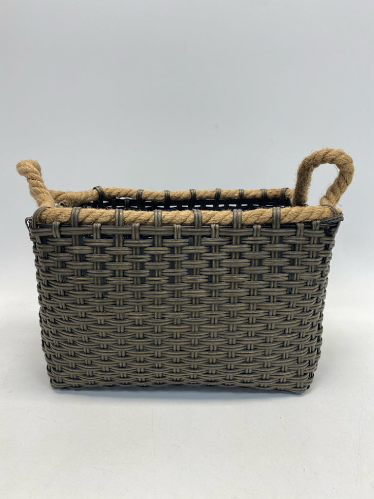 Brown Natural Woven Basket