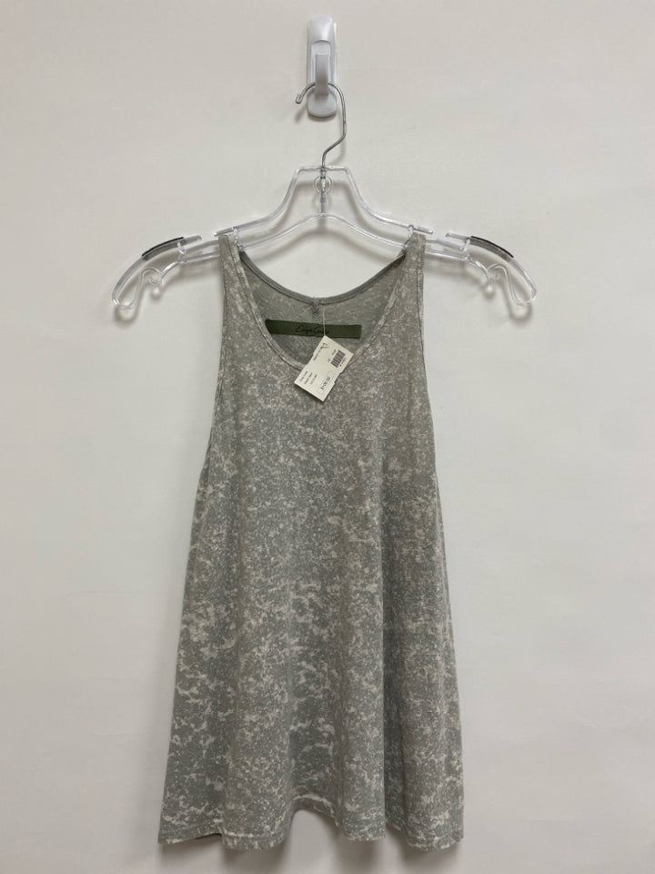 NWT Size XS Seafoam Cream Speckles Tank Ladies Top
