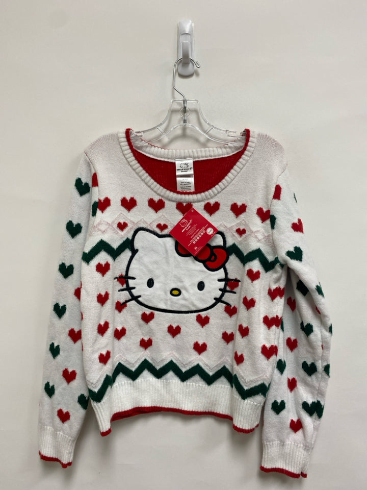 NWT SIZE 12 White Red/Green Hello Kitty Girl&